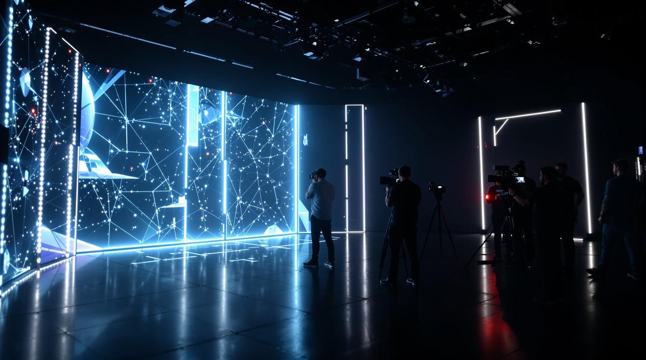 AI技术革新影视制作，虚拟拍摄成新趋势 - 闪映传媒17资讯配图